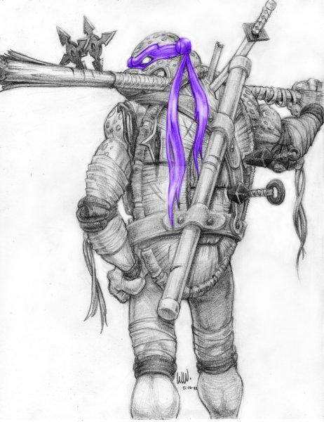 Ниндзя эскиз