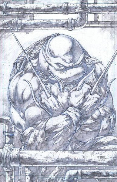 Тату Черепашки ниндзя Рафаэль