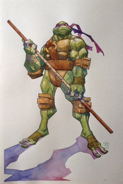TMNT арт Донателло