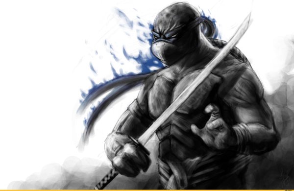 Леонардо Черепашки ниндзя на аву