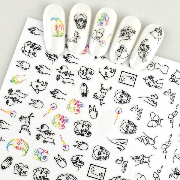 Наклейки на ногти