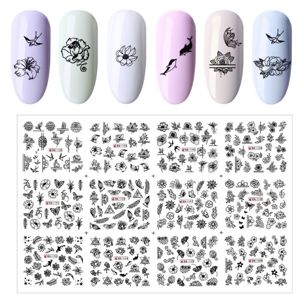 Наклейки для ногтей для распечатки