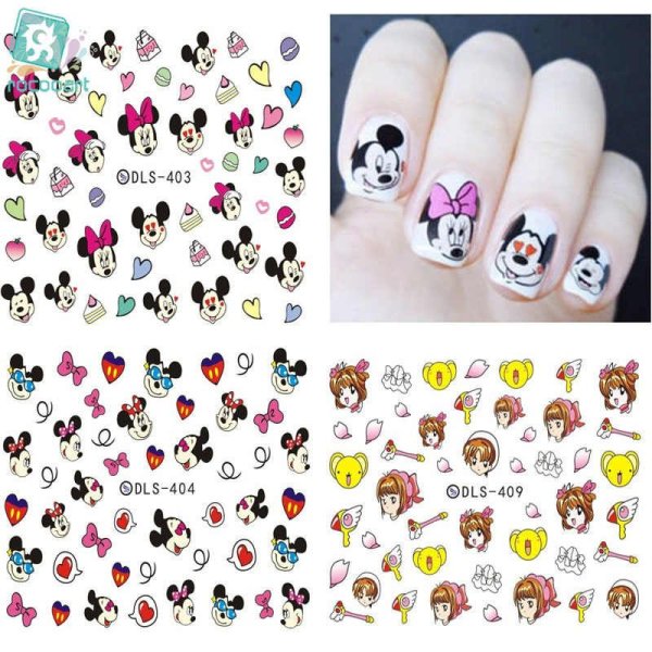 Маленькие наклейки на ногти