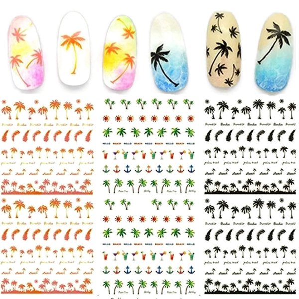 Маленькие наклейки на ногти