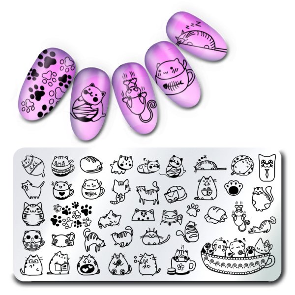 Ногти со звездочками