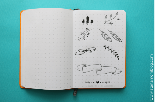 Маленькие рисунки в тетрадку