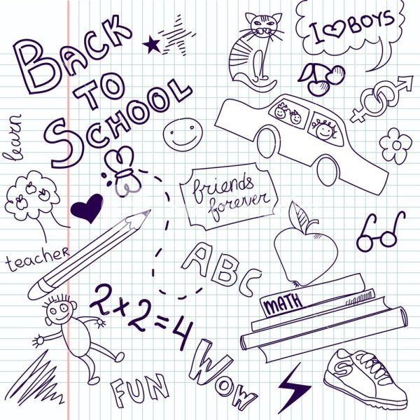 Небольшие рисунки для ежедневника