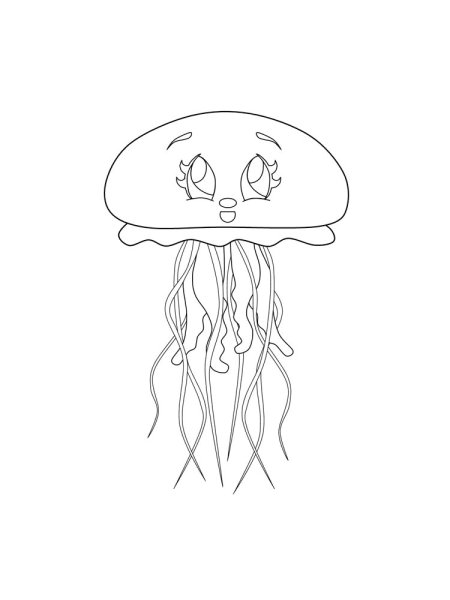 Рисование медузы