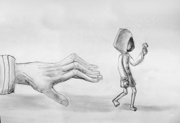 Раскраска маленькие кошмары