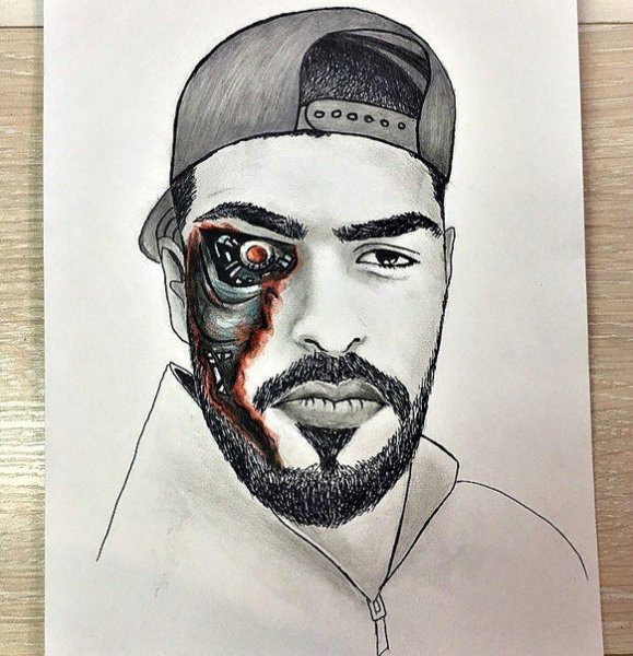 Мияги рисунок