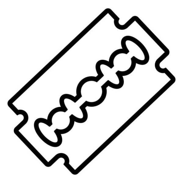 Лезвие нарисовать