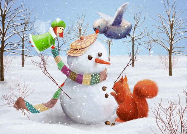 Зимний позитивчик