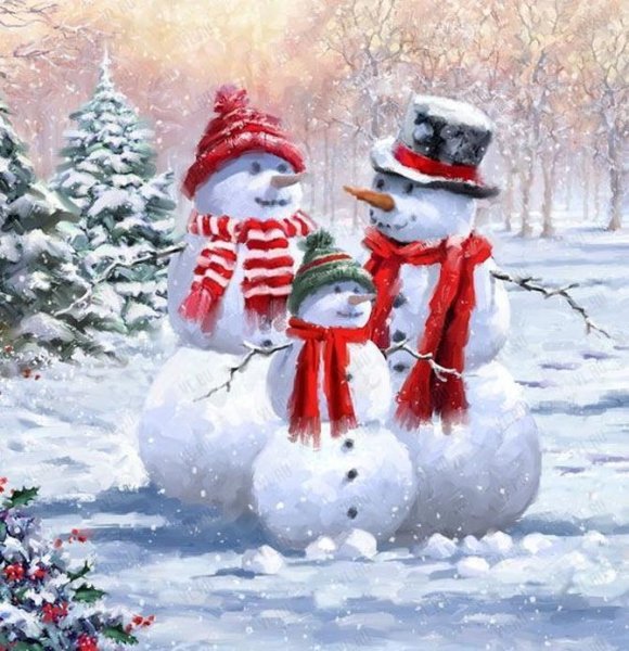 На санках с горки