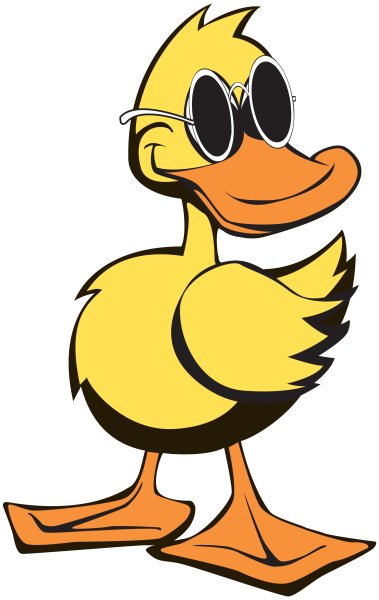 Уточки мультяшные