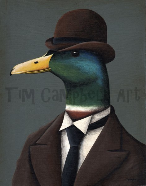 Утка в смокинге