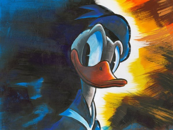 Дональд дак арт