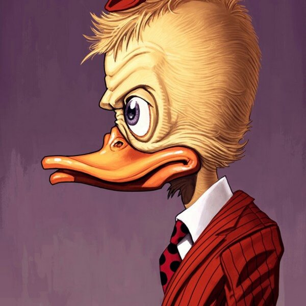 Говард утка арт