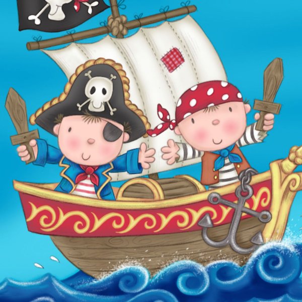 Детские иллюстрации пираты