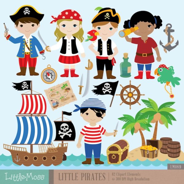 Пираты тематика для детей