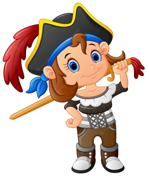 Мультяшные пираты девочки