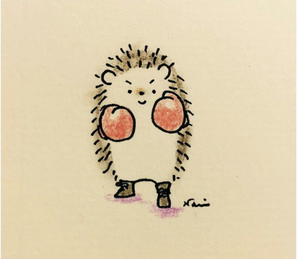 Ежик Минимализм