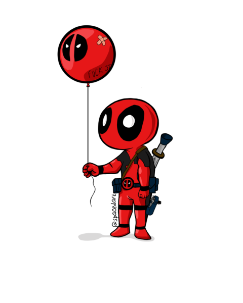 Дэдпул чибик