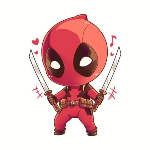 Чиби Марвел Дэдпул