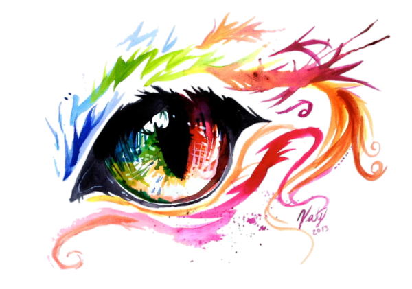 Рисунки разноцветные