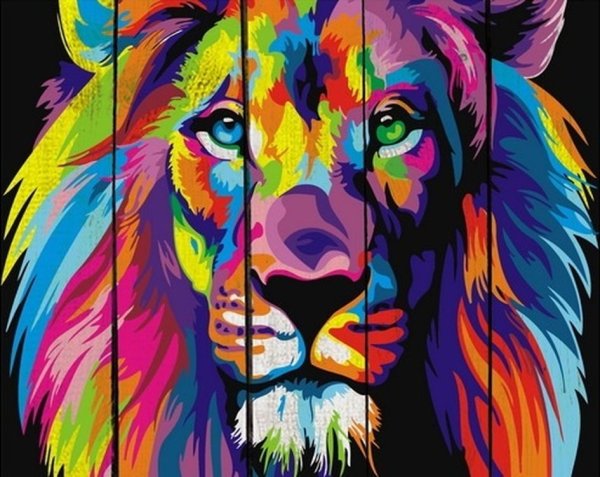 Радужный Лев mg2034