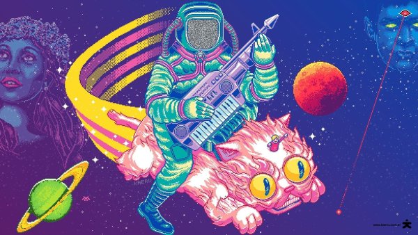 Космос иллюстрация