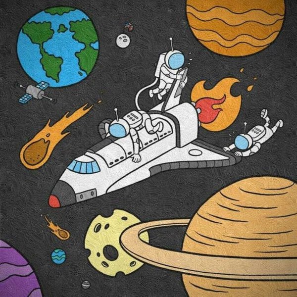 Космонавт арт