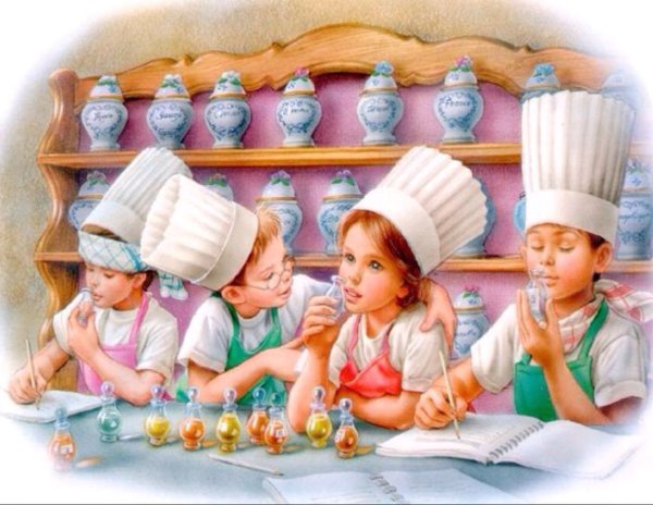 Художник Марсель Марльер.картины повара