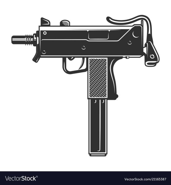 Мини УЗИ тату эскиз