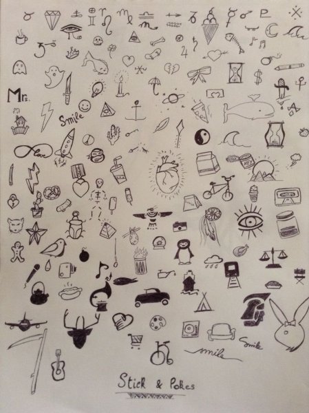 Идеи для маленьких иллюстраций