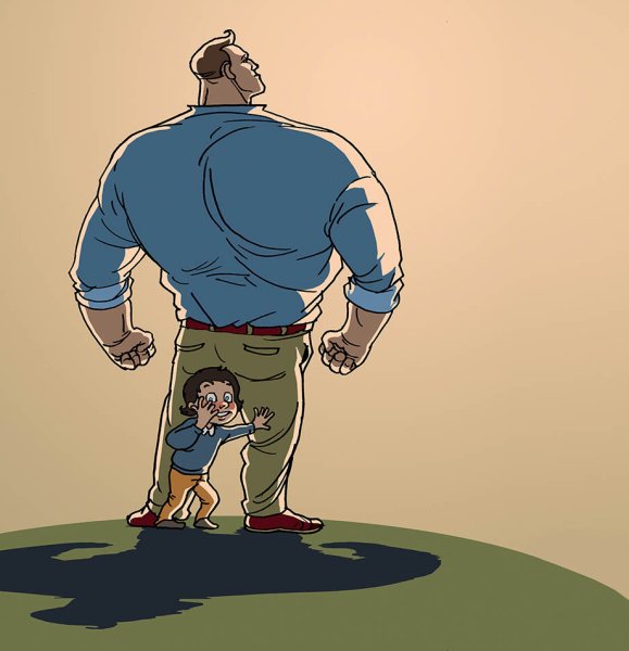 Папа иллюстрация