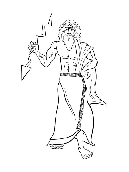 Боги Греции картинки Зевс