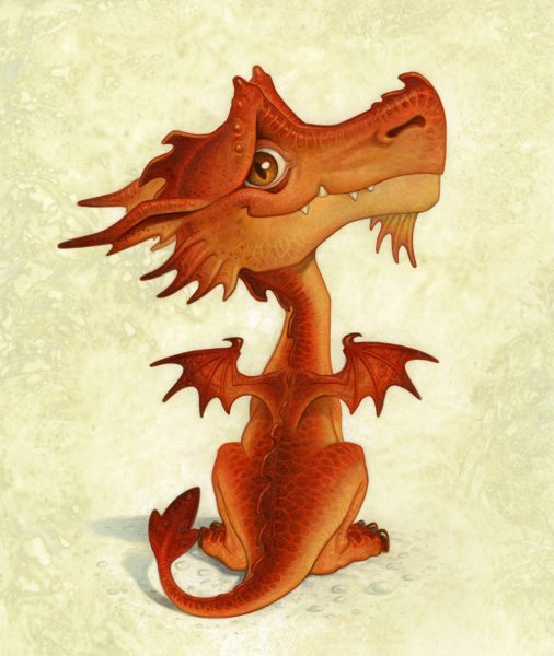 Дракон мультяшный