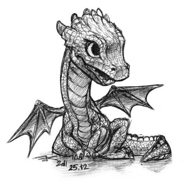 Наоми Лорд Чиби драконы