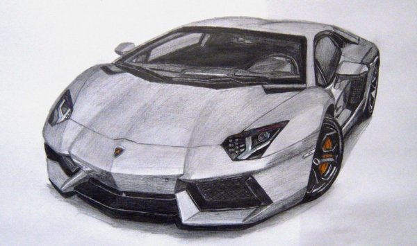 Рисунки для срисовки машины