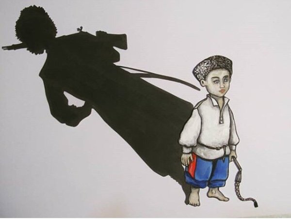 Казачок рисунок