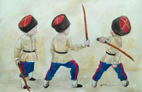 Казачество дети