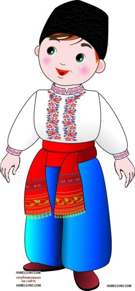 Казачка иллюстрация