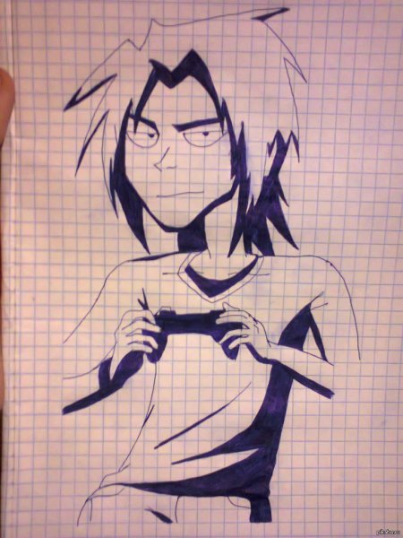 Аниме ручкой