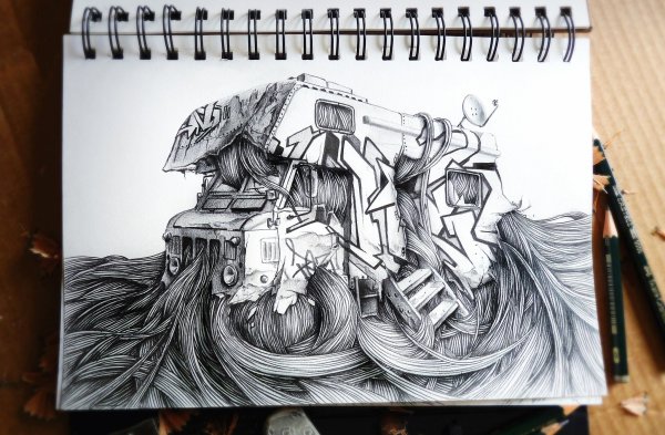 Крутые рисунки карандашом