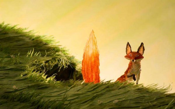 Маленький принц и Лис иллюстрации