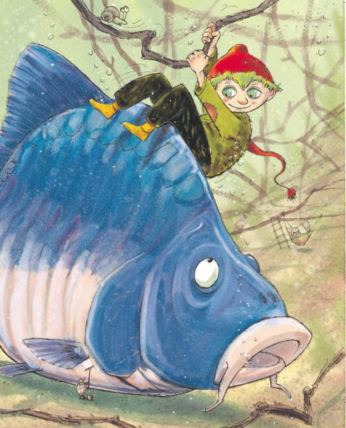 Пройслер маленький водяной иллюстрации