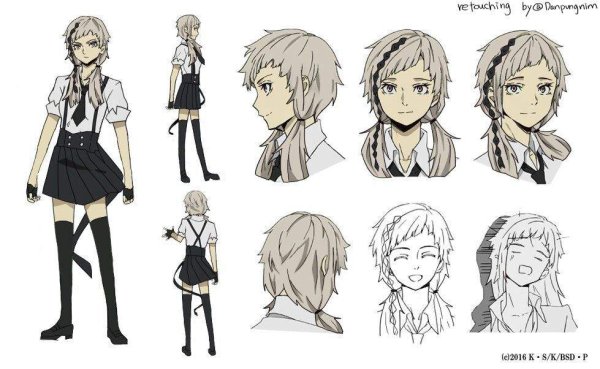 Fem!Ацуши Накаджима/Осаму