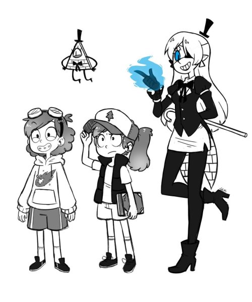 Уилл Сайфер и Диппер Пайнс