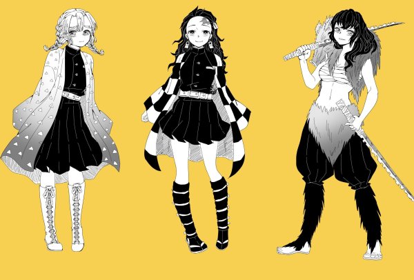 Клинок рассекающий демонов гендер Бендер Зенитсу