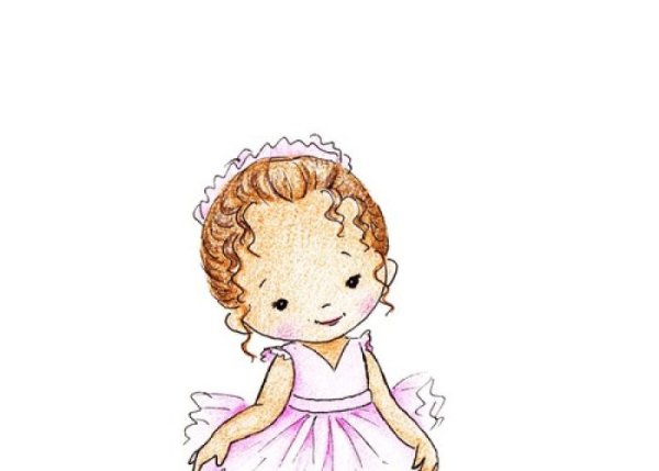 Балерина рисунок